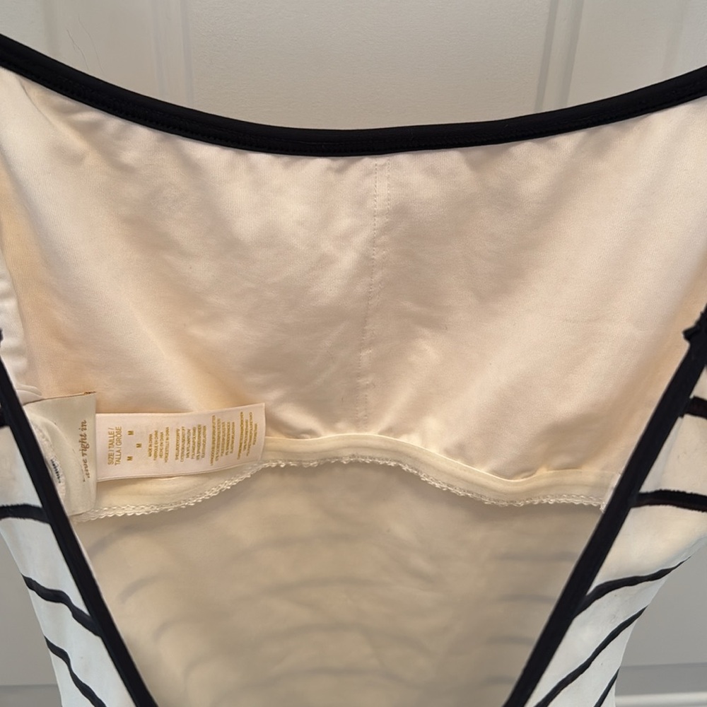 Kate Spade Bathing Beauty Striped One Piece Swimsuit medium - Picture 10 of 13